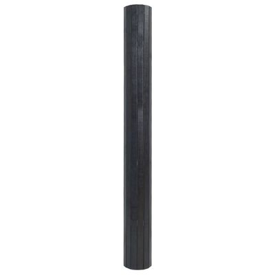 vidaXL Matto suorakaide harmaa 60x400 cm bambu