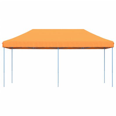 vidaXL Taitettava pop-up juhlateltta oranssi 580x292x315 cm