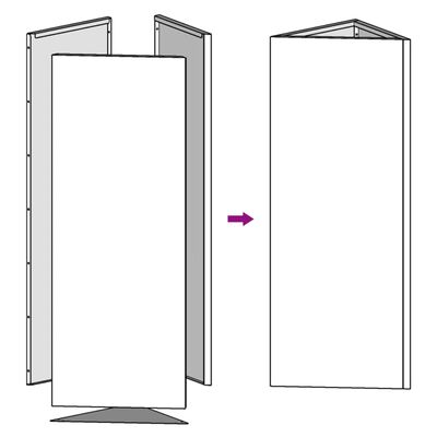 vidaXL Puutarhakukkalaatikko antrasiitti kolmio 30x26x75 cm teräs