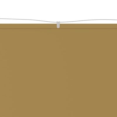 vidaXL Pystymarkiisi beige 60x1000 cm Oxford kangas