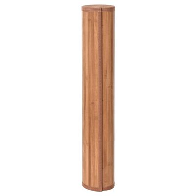 vidaXL Matto suorakaide luonnollinen 100x1000 cm bambu