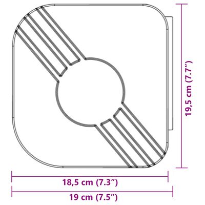 vidaXL Sisäänkelattava markiisi sinivalkoinen 5x3 m kangas/alumiini