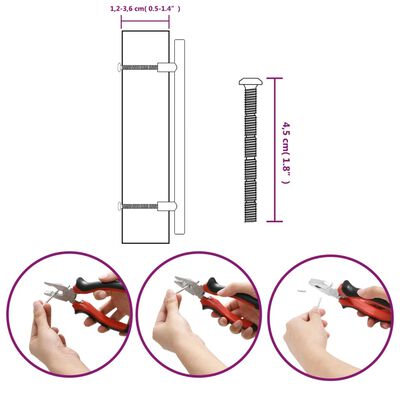 vidaXL Kaapin kahvat 20 kpl kulta 160 mm ruostumaton teräs