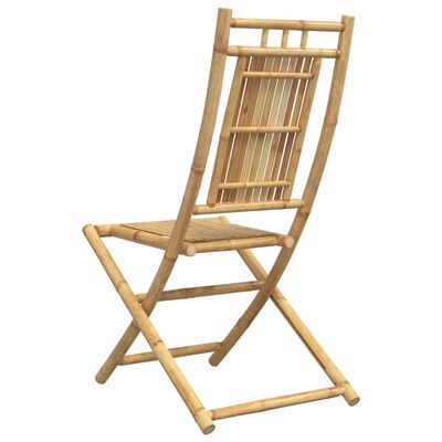 vidaXL Taitettavat puutarhatuolit 4 kpl 46x66x99 cm bambu