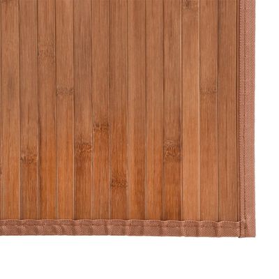 vidaXL Matto suorakaide luonnollinen 80x1000 cm bambu