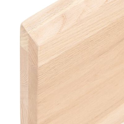 vidaXL Pöytälevy 60x40x(2-4) cm käsittelemätön täystammi