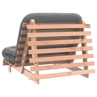 vidaXL Futon vuodesohva patjalla 100x206x11 cm täysi douglaskuusi