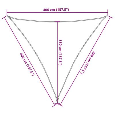 vidaXL Aurinkopurje vaaleanharmaa 4x4x4 m 100% Oxford polyesteri