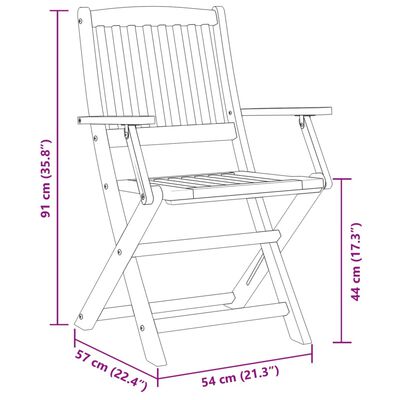 vidaXL 7-osainen Puutarharuokailuryhmä 180x90x75 cm täysi akaasiapuu