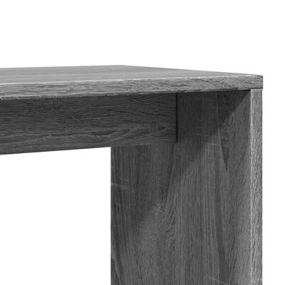 vidaXL Sivupöytä harmaa Sonoma 50x30x50 cm tekninen puu