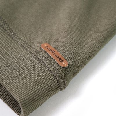 Lasten huppari khaki 140