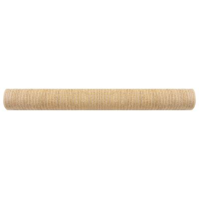 vidaXL Näkösuoja beige 1,5x25 m HDPE 150 g/m²