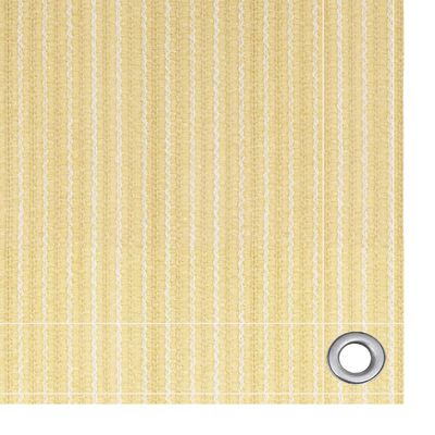 vidaXL Telttamatto beige 250x250 cm HDPE