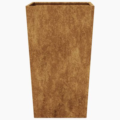 vidaXL Puutarhakukkalaatikot 2 kpl 45x45x75 cm Corten teräs