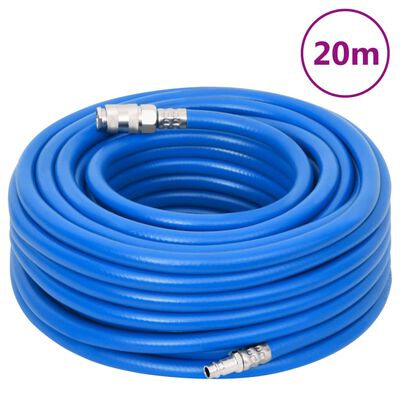 vidaXL Paineilmaletku sininen 0,7" 20 m PVC