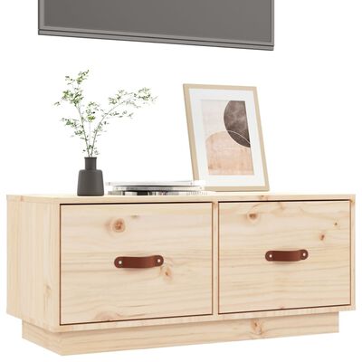 vidaXL TV-taso 80x34x35 cm täysi mänty