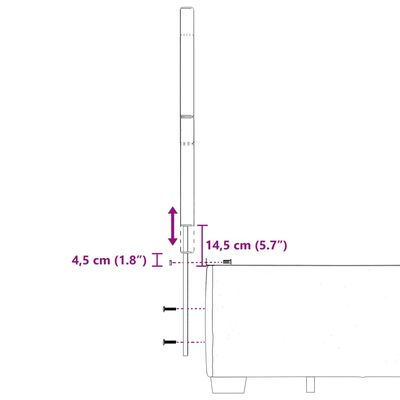 vidaXL Jenkkisänky patjalla tummanvihreä 200x200 cm sametti