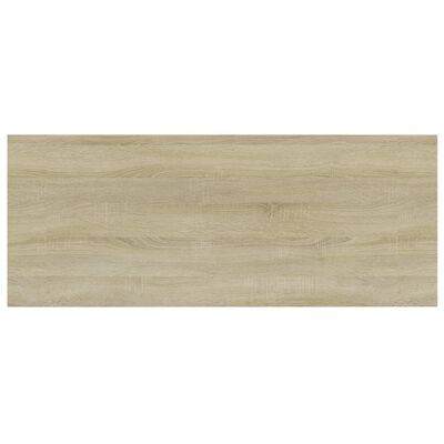 vidaXL Kirjahyllytasot 4 kpl Sonoma-tammi 100x40x1,5 cm lastulevy