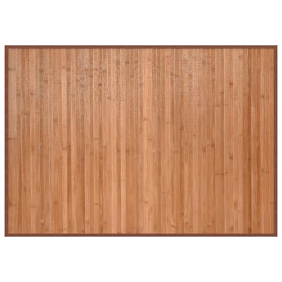 vidaXL matto suorakaide luonnollinen 70x100 cm bambu