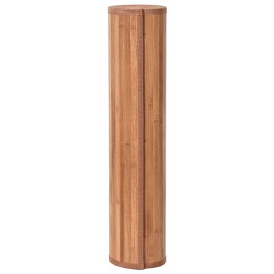 vidaXL Matto suorakaide luonnollinen 80x1000 cm bambu