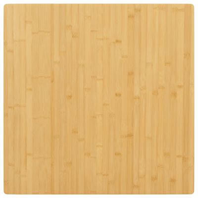 vidaXL Pöytälevy 90x90x2,5 cm bambu