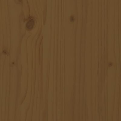 vidaXL Kukkalaatikko hunajanruskea 62x50x57 cm täysi mänty