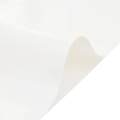 vidaXL Pressu valkoinen 1x2,5 m 650 g/m²
