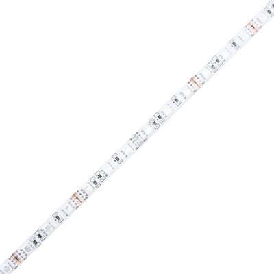 vidaXL Sängynpäätykaappi LED-valoilla harmaa Sonoma 160x16,5x103,5 cm