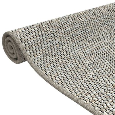 vidaXL Käytävämatto sisal-tyyli taupe 80x150 cm