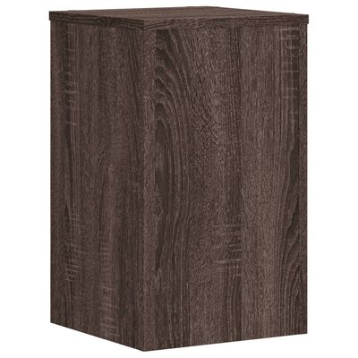 vidaXL Kasvitelineet 2 kpl ruskea tammi 30x30x50 cm tekninen puu