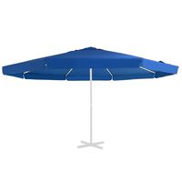 vidaXL Aurinkovarjon vaihtokangas taivaansininen 500 cm