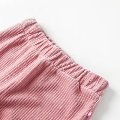 Lasten housut vakosametti vaaleanpunainen 116