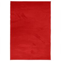 vidaXL Matto OVIEDO lyhytnukkainen punainen 160x230 cm