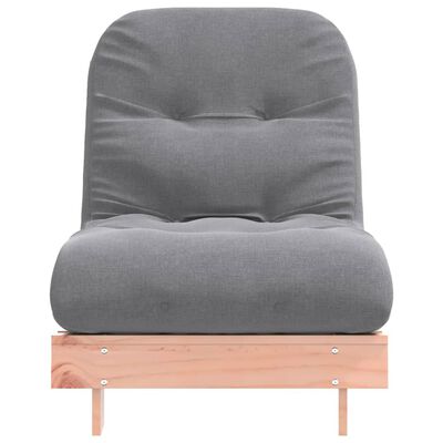 vidaXL Futon vuodesohva patjalla 70x206x11 cm täysi douglaskuusi