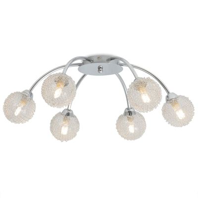 vidaXL Kattovalaisin 6 LED-lamppua G9 240 W