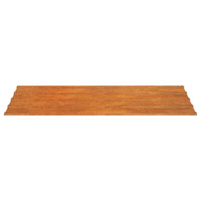 vidaXL Kattopaneelit 12 kpl ruoste 80x44 cm Corten teräs