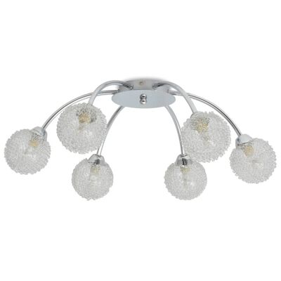 vidaXL Kattovalaisin 6 LED-lamppua G9 240 W