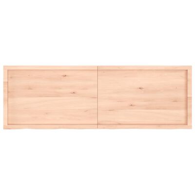 vidaXL Pöytälevy 180x60x(2-6) cm käsittelemätön täystammi