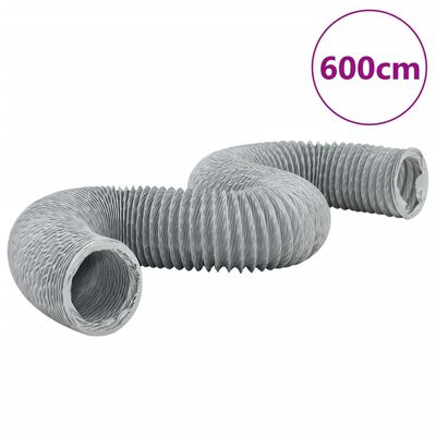 vidaXL Ilmanpoistokanava PVC 6 m Ø10 cm