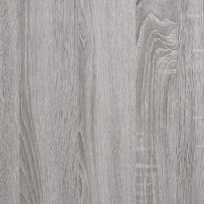 vidaXL Konsolipöytä harmaa Sonoma 100x34,5x75 cm tekninen puu