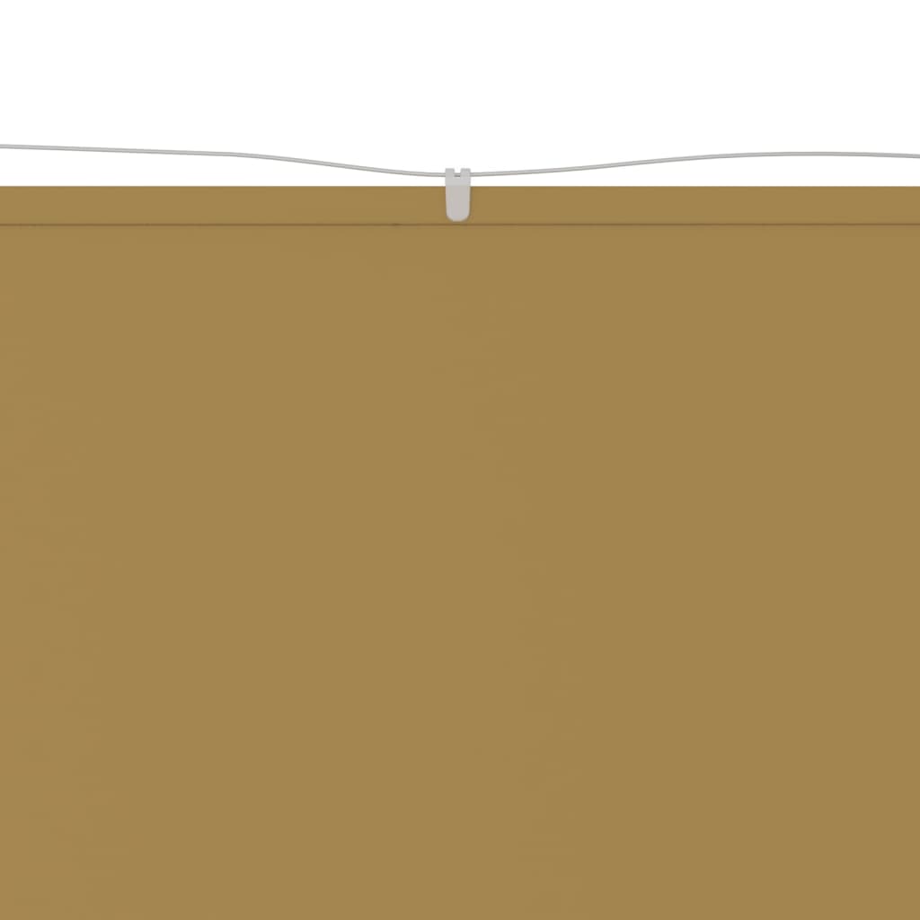 vidaXL Pystymarkiisi beige 140x600 cm Oxford kangas