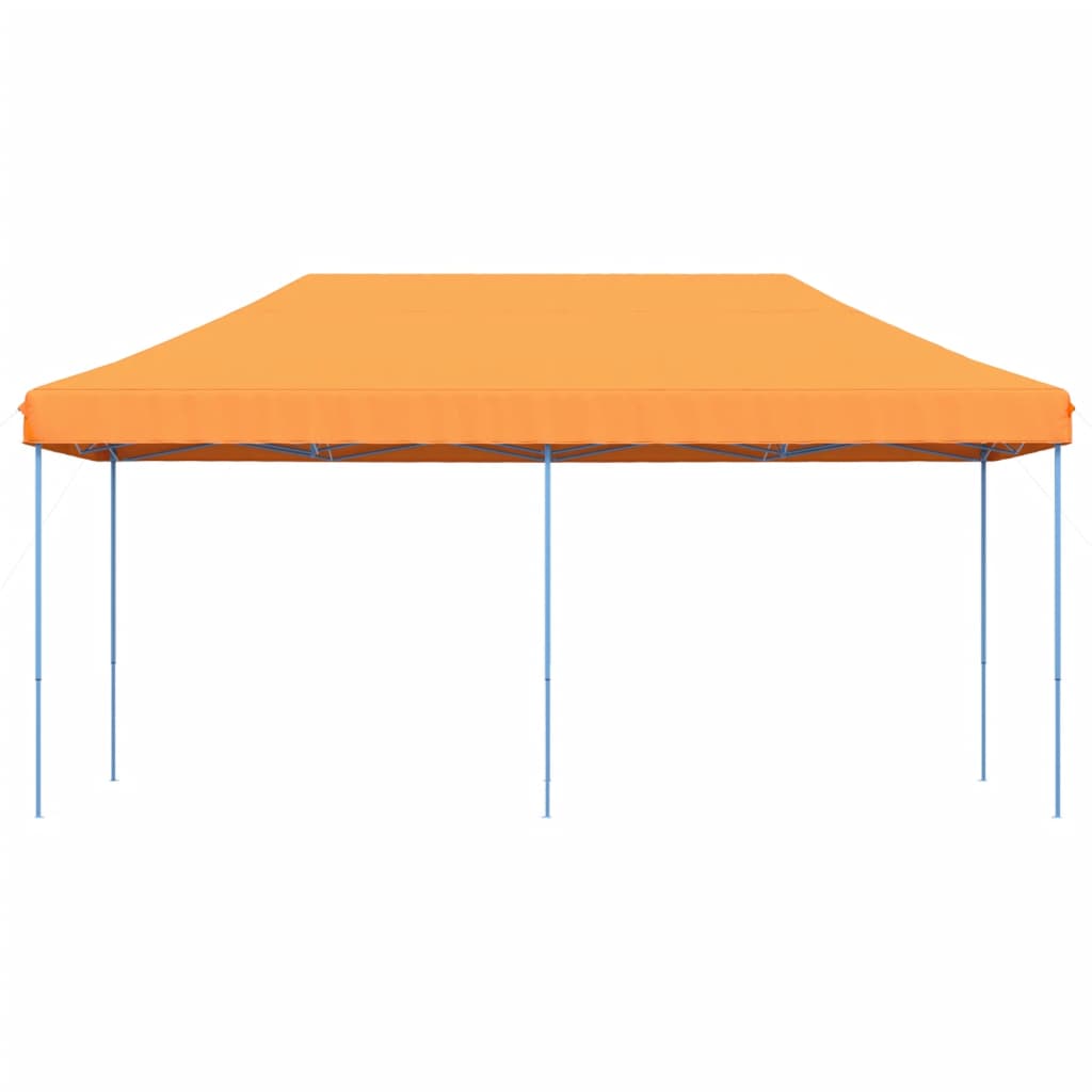 vidaXL Taitettava pop-up juhlateltta oranssi 580x292x315 cm