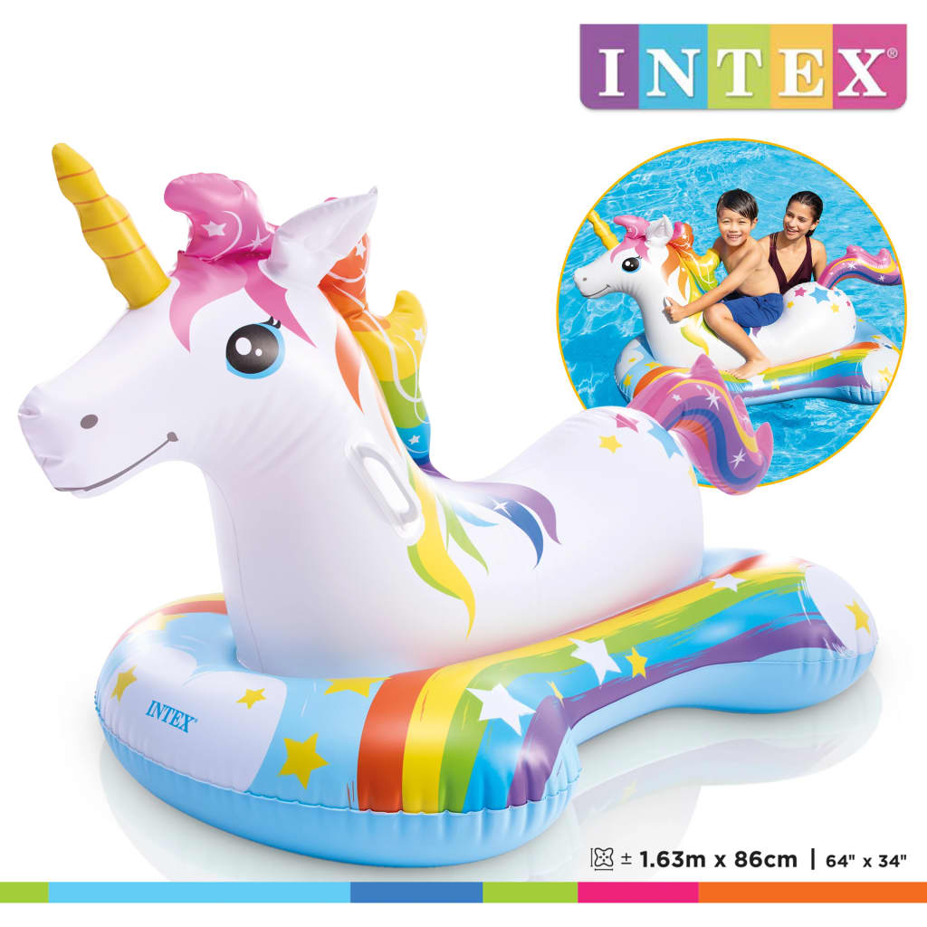 Intex Unicorn uimapatja 163x86 cm