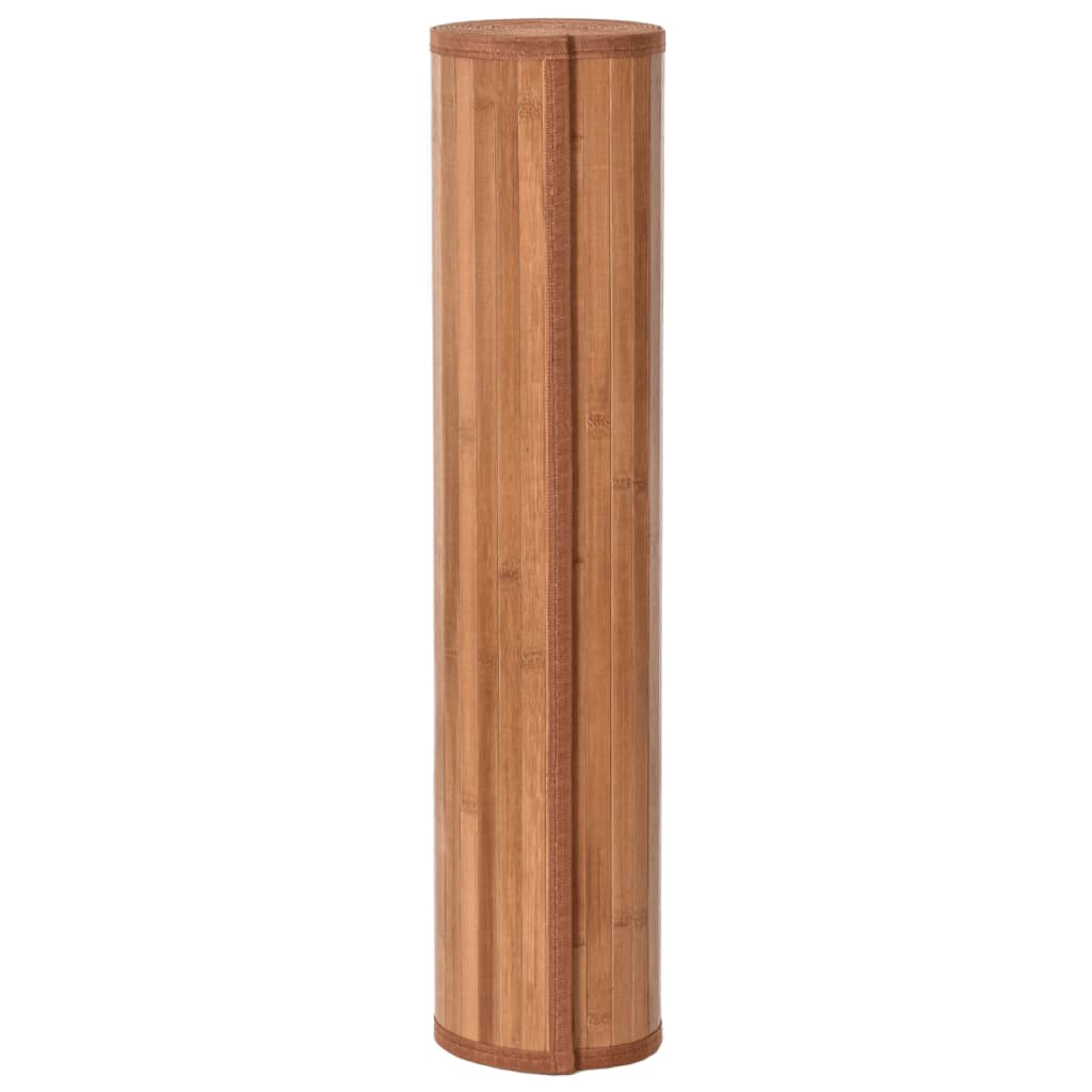 vidaXL Matto suorakaide luonnollinen 100x1000 cm bambu