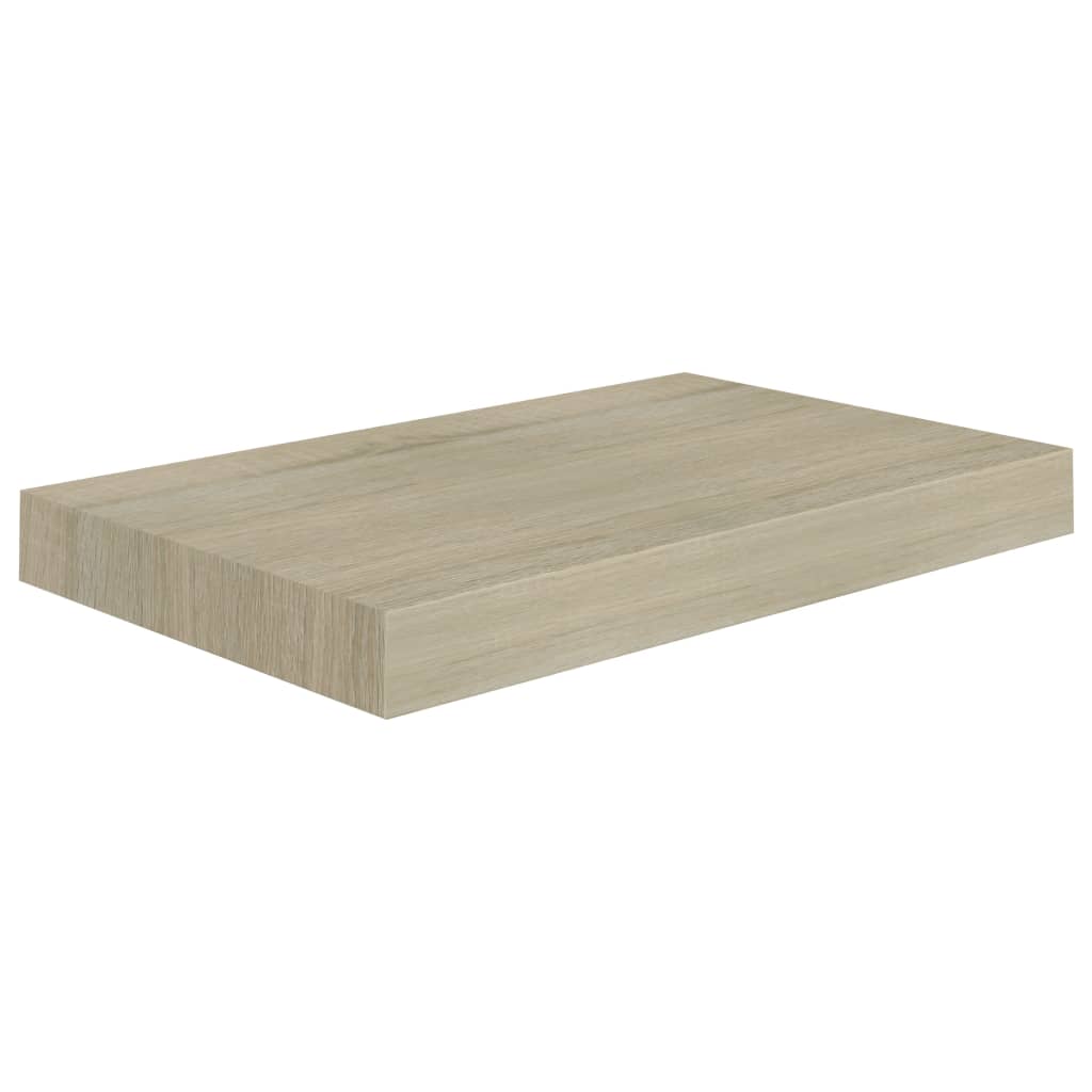 vidaXL Kelluva seinähylly tammi 40x23x3,8 cm MDF