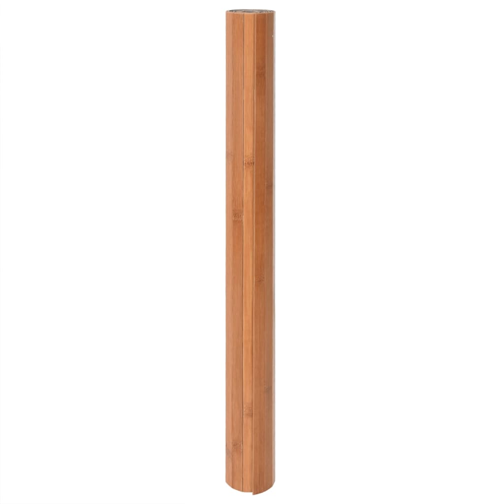 vidaXL Matto suorakaide luonnollinen 80x500 cm bambu