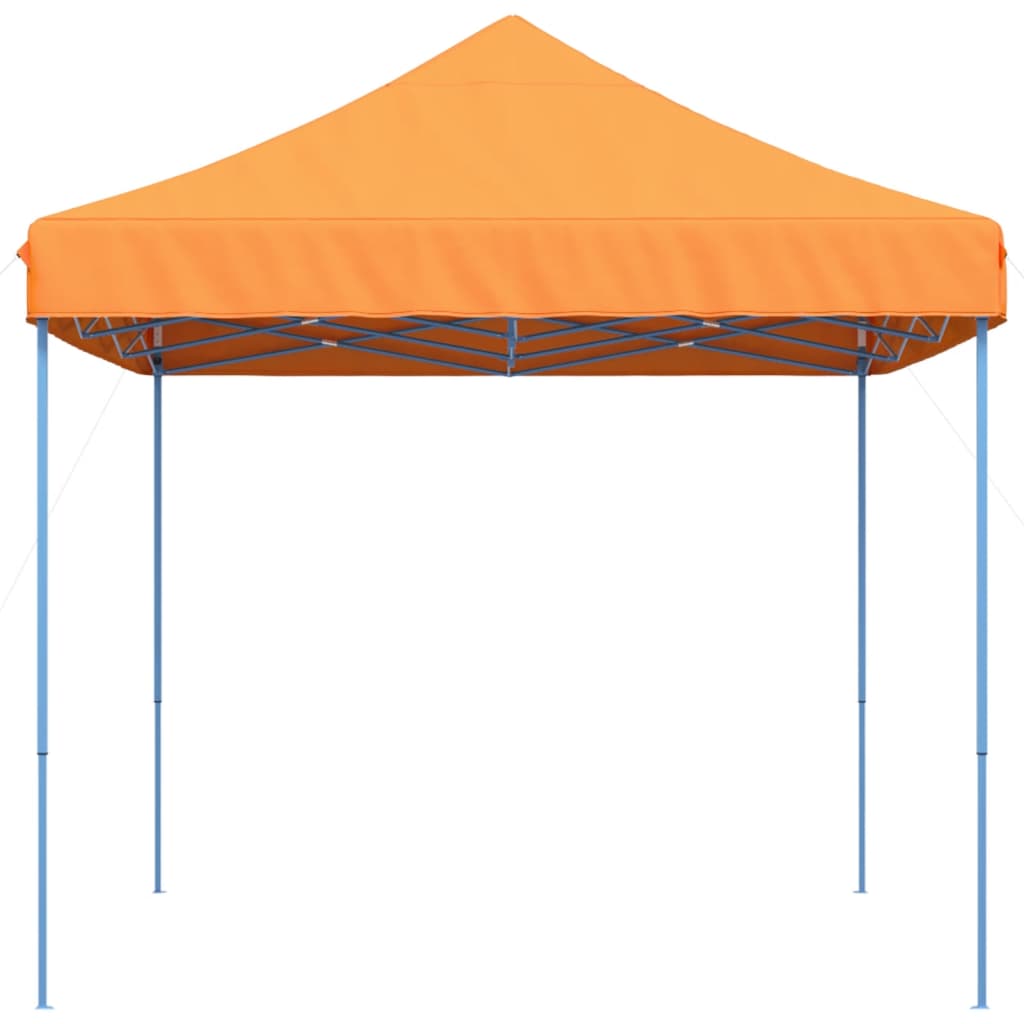 vidaXL Taitettava pop-up juhlateltta oranssi 410x279x315 cm