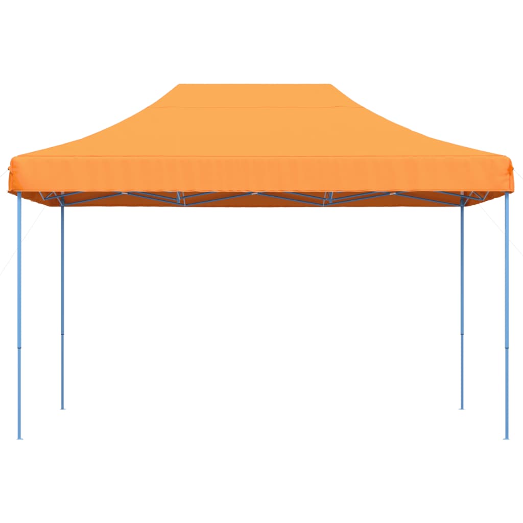 vidaXL Taitettava pop-up juhlateltta oranssi 410x279x315 cm