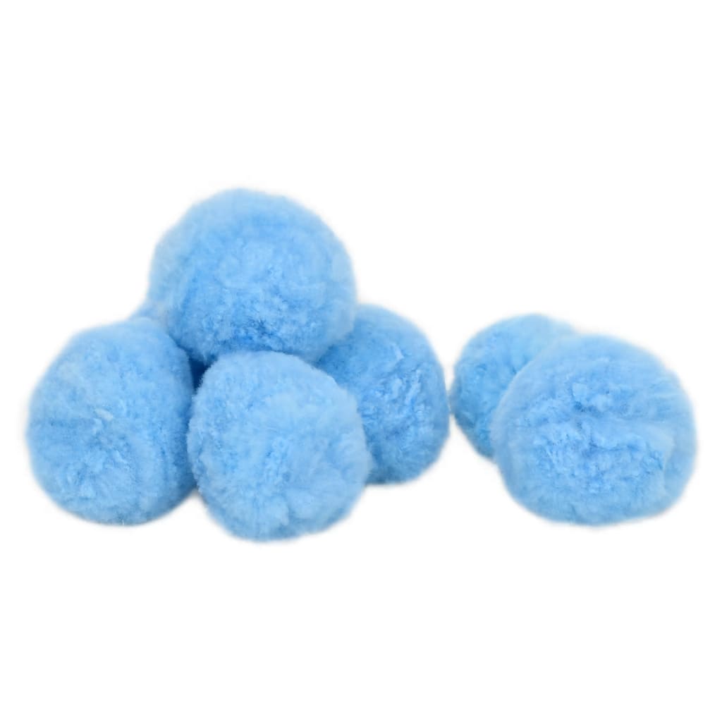 vidaXL Antibakteerinen uima-altaan suodatinpallo sininen 2100 g PE