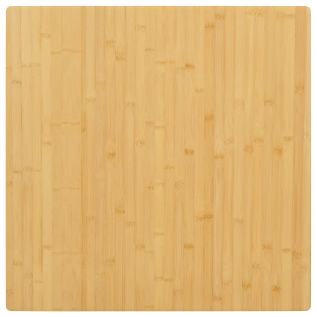 vidaXL Pöytälevy 70x70x4 cm bambu